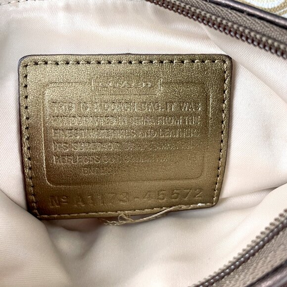 Coach OP Art Audrey crossbody canvas bag - Picture 9 of 12